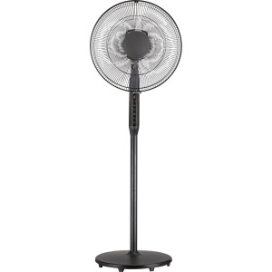 Stoječi ventilator Silent Ø 40 cm x 135 cm črn