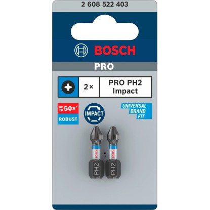 Bosch Vijačni nastavek Impact Control 25 mm