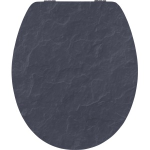 baliv WC-deska Juba MDF Leseno jedro Antracit