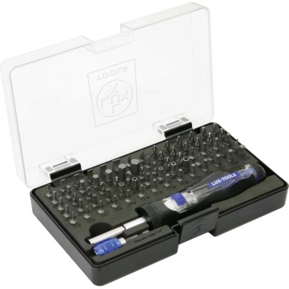LUX-TOOLS Komplet vijačnih nastavkov 73-delni Comfort