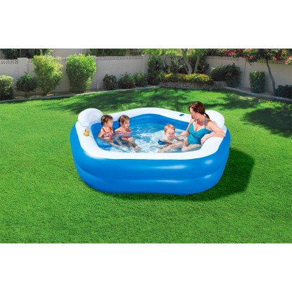 Družinski bazen Family Pool Fun 213 cm x 206 cm x 69 cm