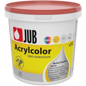 JUB Akrilna fasadna barva Acrycolor temno rdeča 750 ml