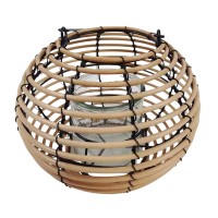Boltze Svečnik Heather 18 cm x 21 cm x 2 cm natur