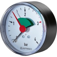 Manometer Aksialen 16,7 mm (3/8) 0 barov - 4 bare
