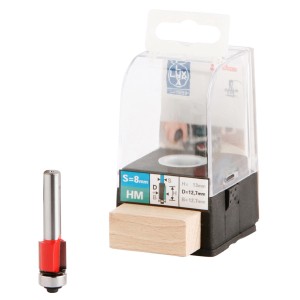 LUX-TOOLS Izravnalni rezkar iz karbidne trdine 12,7 mm