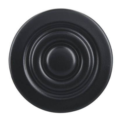 Siro Gumb za pohištvo Landhaus 920 kovinski Uni črn mat Ø 28 mm