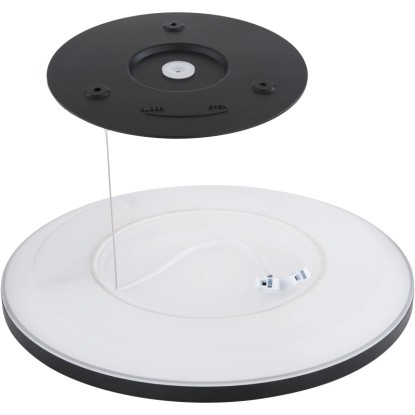 Globo LED-stropna svetilka Sapana Ø 42 cm Črna