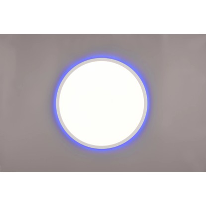 Reality Stropna LED-svetilka Aureo bela mat 2,5 x 40 x 40 cm