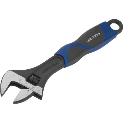 LUX-TOOLS Nastavljiv viličasti ključ 200 mm Comfort