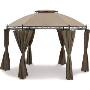 Paviljon Braga Rjav Ø 350 cm