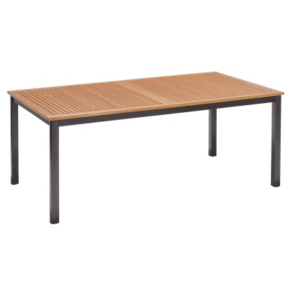 Vrtna miza Bonlee Pravokotna 180 cm x 100 cm FSC® Rjava
