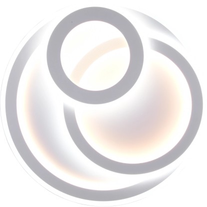 Trio Stropna LED-svetilka Mita bela mat
