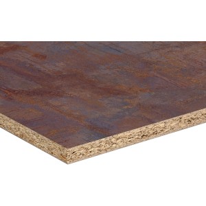 Kuhinjska stenska obloga 64x1,5cm Dvostran. Atlantic/Rusty dolžine največ 4,1 m