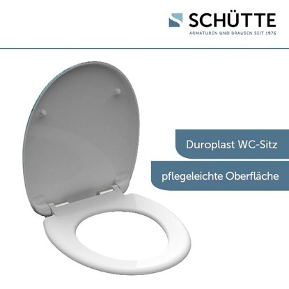 WC-deska Schütte Sailing, Duroplast, z avtomatskim spuščanjem
