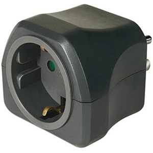 Brennenstuhl Komplet potovalnih adapterjev z nastavki za več kot 150 držav črn