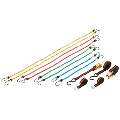 LUX-TOOLS Komplet napenjalnih trakov, 12-delni