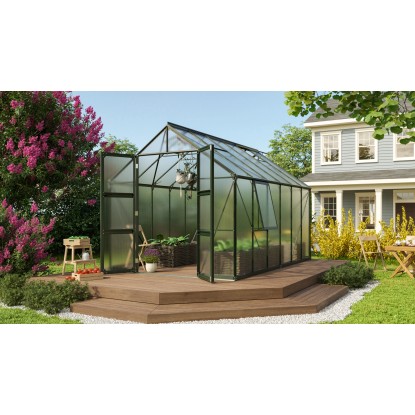 Vitavia rastlinjak Olymp 9900 HKP 6 mm Smaragden Š 257 cm x G 383 cm