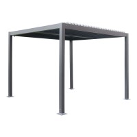 Hespéride Bioklimatska pergola Evonis 3 x 3 m Gris grafit