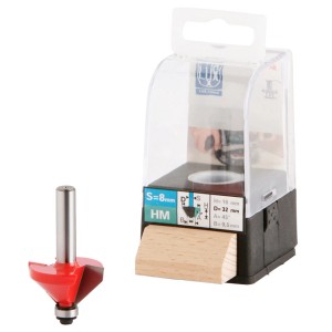 LUX-TOOLS Rezkar iz trde kovine za posnete robove 32 mm