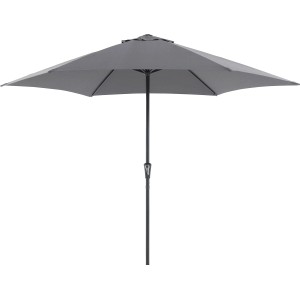 Vrtni senčnik Honolulu Ø 300 cm Antracit z vrtljivo ročico