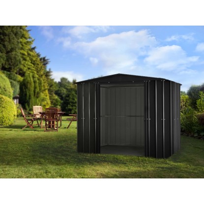 Globel Industries kovinska lopa 8x8 antracit Š x G: 234 cm x 237 cm