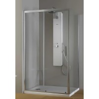 Kolpa san Tuš vrata SQ Line TV2D/S 120/K 190 cm x 120 cm srebrni profili