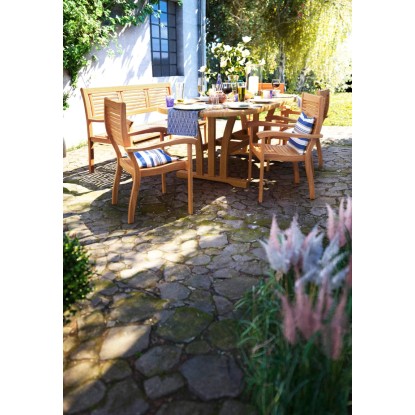 Vrtna klop Chelsea trosed FSC® 90 cm x 158 cm x 62 cm