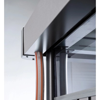 Biohort Kovinska lopa za orodje HighLine H2 krem. siva 275 x 195 cm enojna vrata