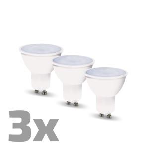 Euro-Lux LED sijalka GU10, 4,8 W, 425 lm, 3000 K, 3 kosi