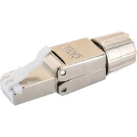 Schwaiger Omrežni vtič CAT7/CAT6A kovinski 1 kos RJ45