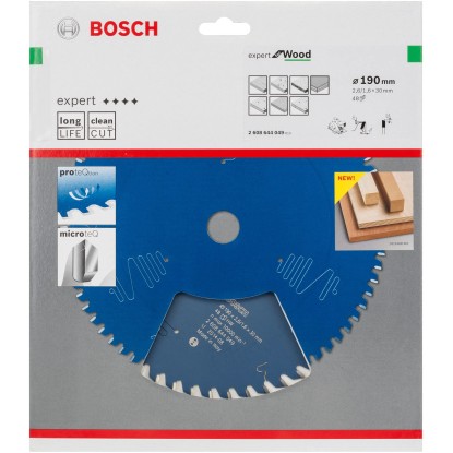 Bosch List krožne žage Expert for Wood 190 mm x 26 mm x 30 mm 48 zob