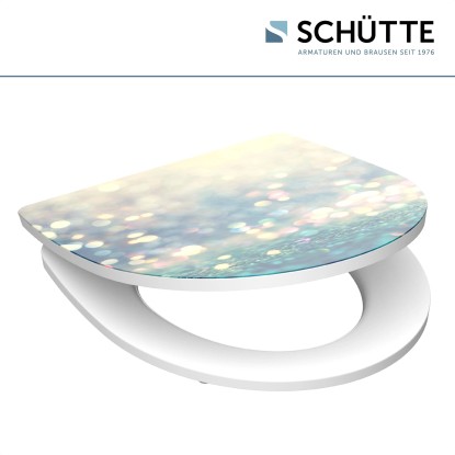 WC-deska Schütte Magic Light duroplast avtomatsko spuščanje hitro odpenjanje