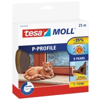 tesa Tesnilo guma P-profil 5 mm rjavo