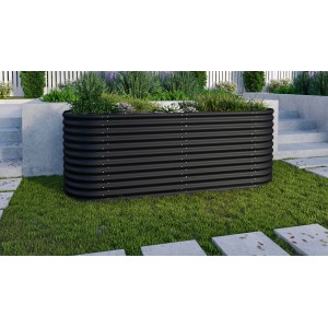 Vitavia razširitev za visoko gredo Stretched 858 Črna 80 cm x 0 cm x 85,8 cm