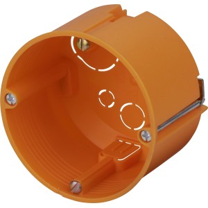 Doza za votle stene Ø 68 mm x 47 mm oranžna IP30