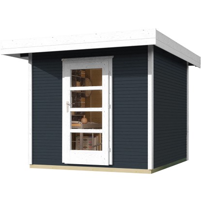 Weka Lesena vrtna hiška wekaLine 172 Vel. 1 Antracit 205 cm x 211 cm