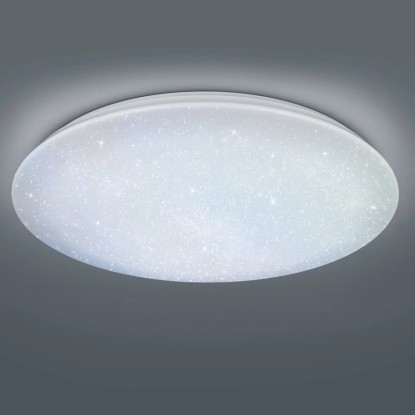 Trio LED stropna svetilka Nagano z zvezdnatim nebom Ø 79 cm Bela