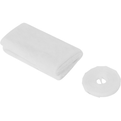 Zaščitna mreža proti mrčesu za vrata 2 x 65 cm x 220 cm bela