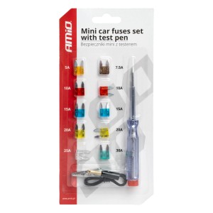 Amio Mini varovalke + preizkuševalec toka