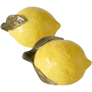 Boltze Stoječi okrasek v obliki limone 2 vrsti sortirano rumen