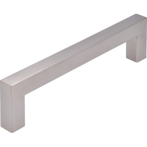 Siro Ročaj za pohištvo nerjaveče jeklo fino brušeno razmik med luknjami 128 mm