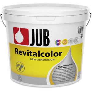 JUB Mikroarmirana akrilna fasadna barva Revitalcolor bela 15 l