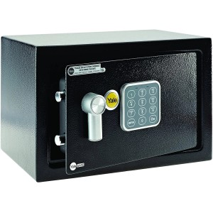 Yale Trezor Value Safe S s kodo 8,6 l črn
