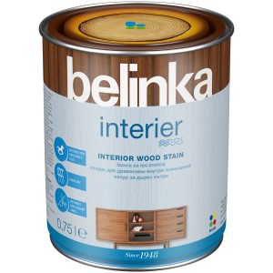 Belinka Lazura za les znotraj Interier smetanovo bela 750 ml