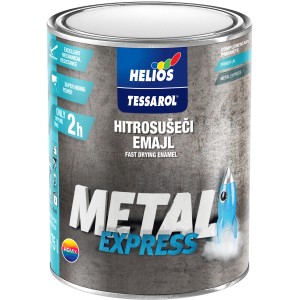 Tessarol Hitrosušeči emajl Metal Express rumena 750 ml