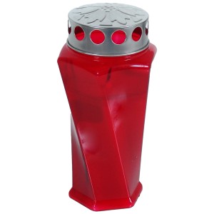 Nagrobna sveča Lyra mala rdeča