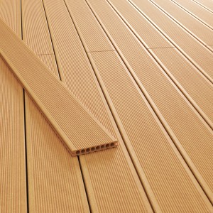 Terasna deska WPC Light Oak 2,1 cm x 14,5 cm x 300 cm