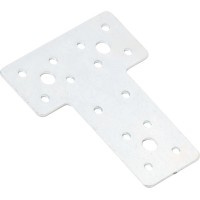 T-ploščati spojnik pocinkan 80 mm x 68 mm x 38 mm