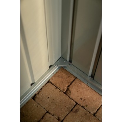Globel kovinski zidni rastlinjak Lean-To 58 Š x G: 144 cm x 234 cm Antracitna