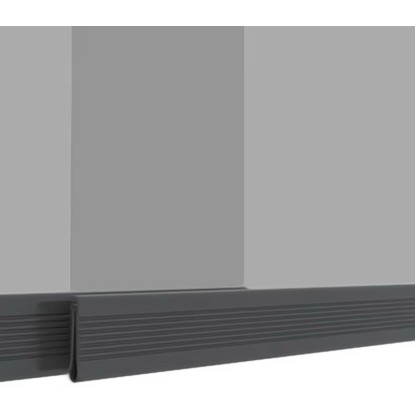 Windhager Teleskopska zavesa za vrata KST antracit 120 cm x 250 cm